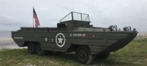 DUKW on the Beach