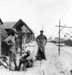 African American Servicemembers at CGJ Barracks